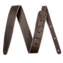 Genuine Fender 2" Artisan Crafted Leather  Guitar Strap Brown #0990621050