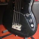 Vintage 1978 Fender Musicmaster Bass Black w/ Original Hard Shell Case