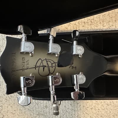Gibson Custom Shop Adam Jones V1 Signature '79 Les Paul Custom (Aged, Signed) 2020 - Silverburst Relic image 9