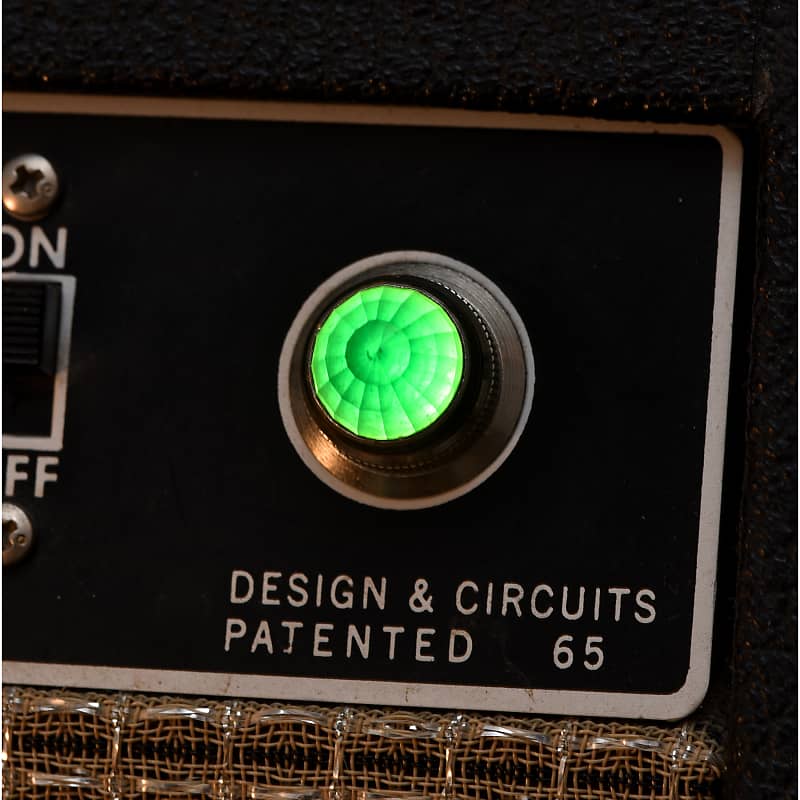 Invisible Sound Guitar amplifier Jewel Lamp Indicator amp jewel. Model 2004. For pilot light image 1