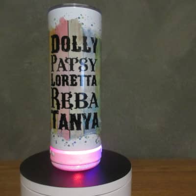 16 oz Blue Tooth Speaker Tumbler with USB Cable White / Multi image 1