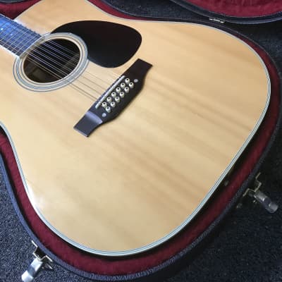 Takamine F400S acoustic 12 string guitar made in Japan September 1980 excellent condition with original hard case image 4