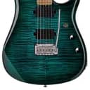 Sterling by Music Man  Flame Maple Teal (JP150FM) w/ Deluxe Sterling by Music Man Bag