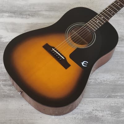 2008 Epiphone AJ-100/VS Acoustic Guitar (Vintage Sunburst) for sale