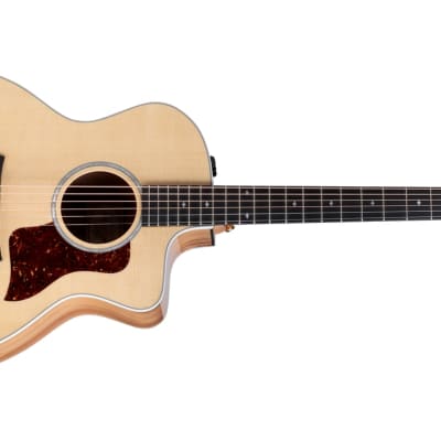 Taylor 214ce DLX Acoustic Electric Guitar - Natural with Layered Rosewood Back & Sides image 1