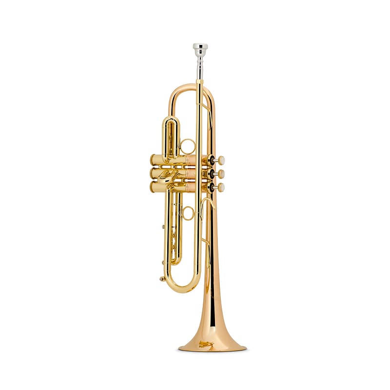 Bach Stradivarius Commercial Series Pro Bb Trumpet Outfit, Lacquer image 1