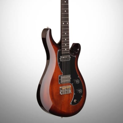 PRS Paul Reed Smith S2 Vela Electric Guitar, Dot Inlays (with Gig Bag), Tobacco Sunburst image 5