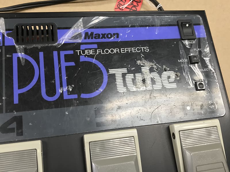 ギター Maxon PUE5 Tube Maxon PUE5 Tube Multi Effects Operation Confirmed From Japan