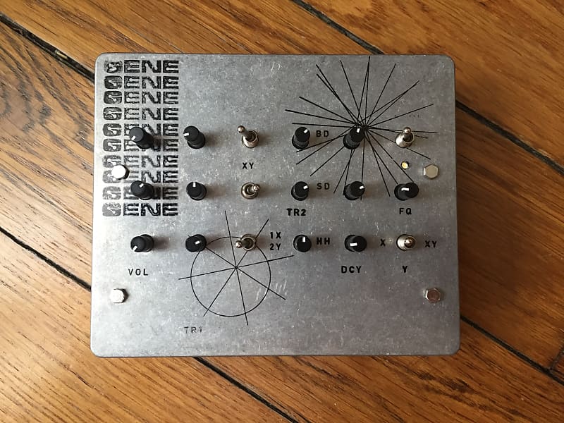 La Priest MiniGENE Unique Handmade Drum Machine 2020 Grey
