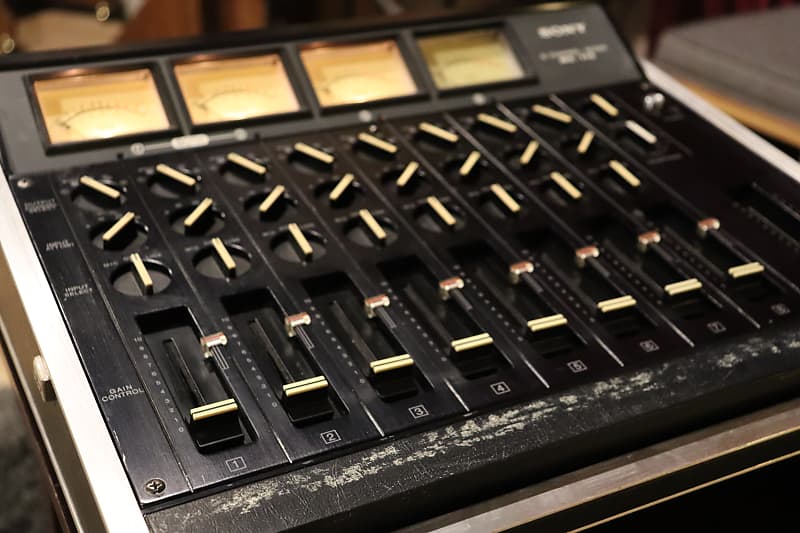 SONY MX-710 MIXER 8チャンネル ミキサー レトロ 希少 レア SONY MX-710 MIXER 8チャンネル ミキサー レトロ 希少 レア SONY MX