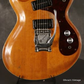 1966 MOSRITE Joe Maphis II SPRUCE top + WALNUT back/sides image 1