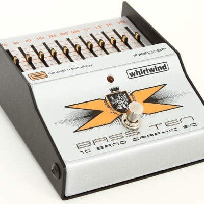 Whirlwind Bass Ten 10-band Bass EQ Pedal for sale