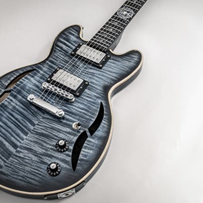 Mithans Guitars Mojave (Sapphire Blue) boutique electric guitar image 8