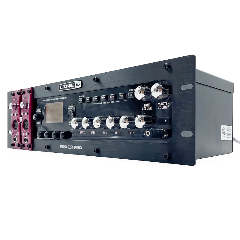 Line 6 POD x3 Pro Rackmount Multi-Effect and Amp Modeler | Reverb