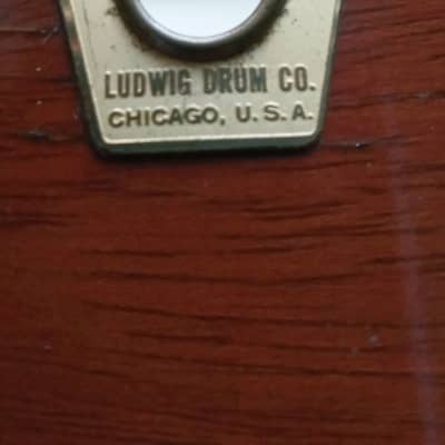 Ludwig Marching Snare Drum 1966.Stained image 5