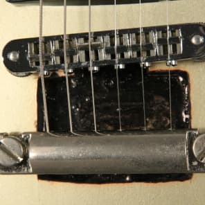 Gibson Les Paul Custom left over tremolo route 1981 Silverburst image 9