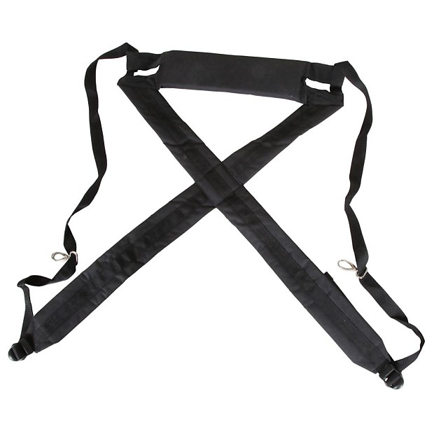 X8 Drums Professional Padded Djembe Strap, Black Reverb