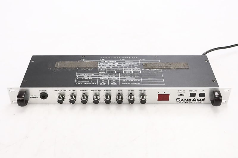 Tech 21 NYC SansAmp PSA-1 Rackmount Guitar Amp Simulator Tech 21 NYC SansAmp PSA-1 Rackmount Guitar Amp Simulator