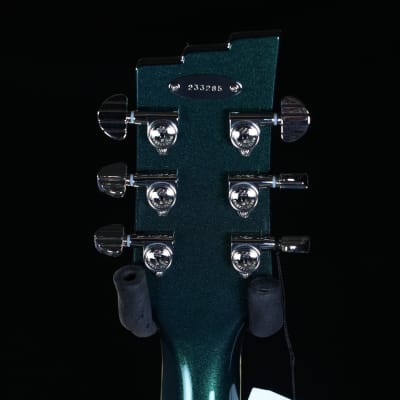 Duesenberg Mike Campbell 40th Anniversary Electric Guitar - Catalina Green/White Twinstripes image 8