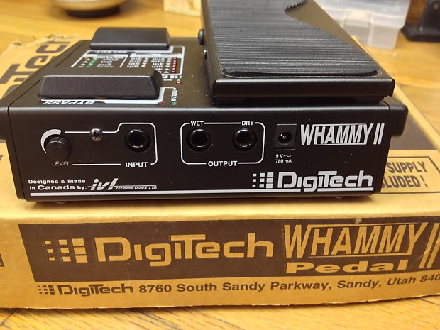 DigiTech Whammy II 1998 Black | Reverb