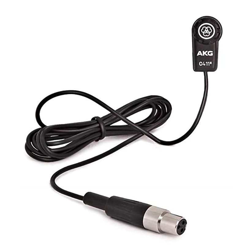 AKG C411 PP High-Performance Miniature Condenser Contact Mic image 1