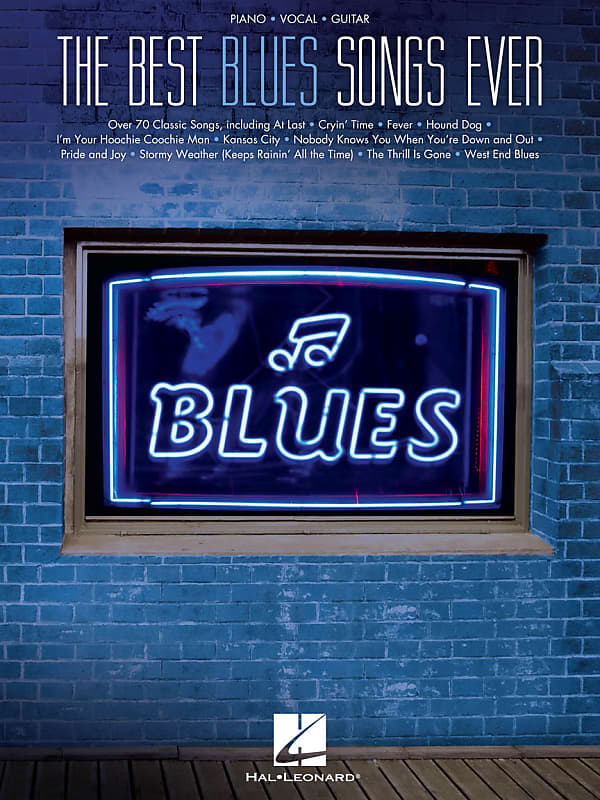 The Best Blues Songs Ever Book | Reverb