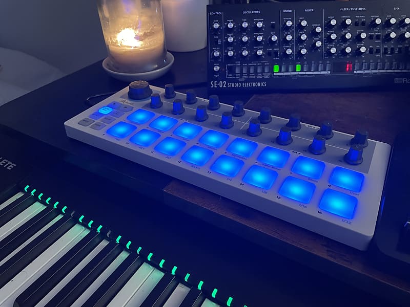 Arturia beatstep midi controller 2014 present white reverb