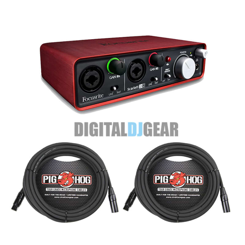 Focusrite Scarlett 2i2 G2 MKii / Marantz MPM-1000 Large Diaphragm