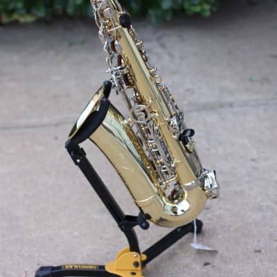 Selmer AS400 Alto Saxophone with Rose Brass Neck image 9