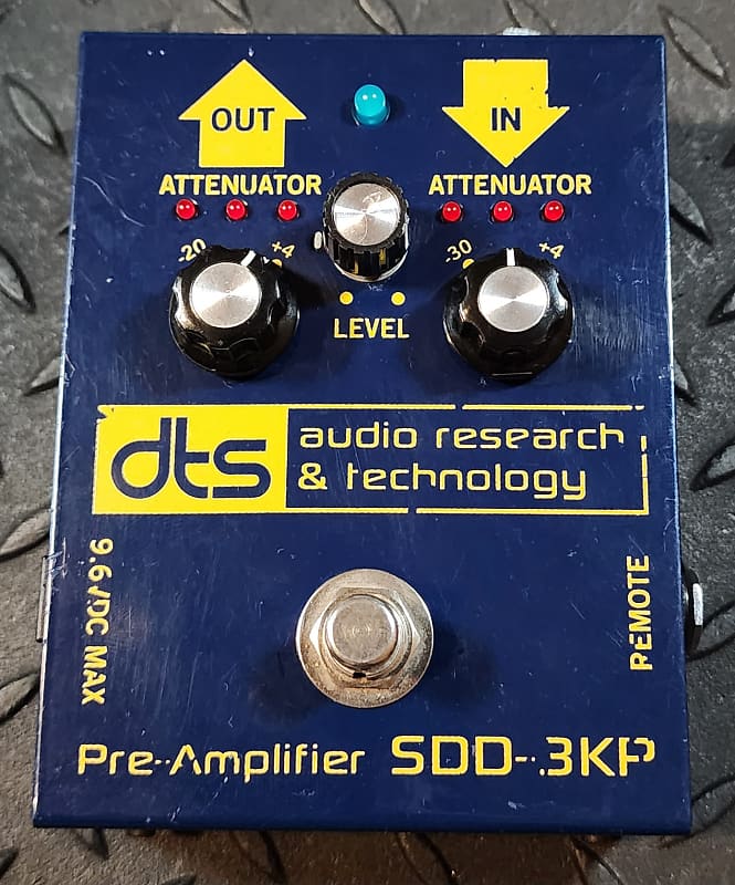 DTS SDD-3KP Pre-Amplifier 布袋寅泰/BOOWY/U2/ジ・エッジ KORG SDD-3000のプリアンプ部を再現したストンプ  - 楽器、器材