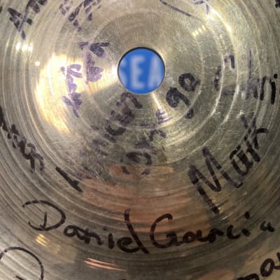 Sabian Carmine Appice's 20" Xs Rock Ride, Signed by School of Rock, Autographed (#19) image 9