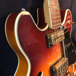 Electra 2229 'Super Professional’: Aged Spruce & Flame Maple! 70's Japanese 'Time Capsule'! image 4