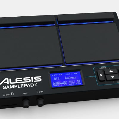 Alesis SamplePad 4 Compact 4-Pad Percussion and Sample Alesis SamplePad 4 Compact 4-Pad Percussion and Sample