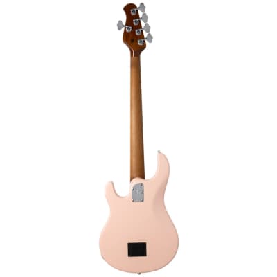 Ernie Ball Music Man Stingray Special 5 HH Bass Guitar w/ Case - Pueblo Pink image 5