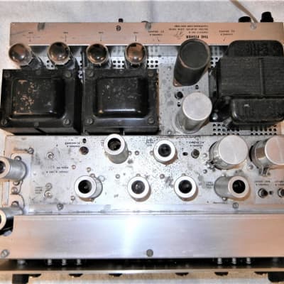 FISHER X-202-B HAS ALL TUBES WILL NEED SERVICE to change the on/off volume pot image 11