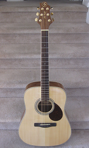 Samick dreadnought deals acoustic guitar