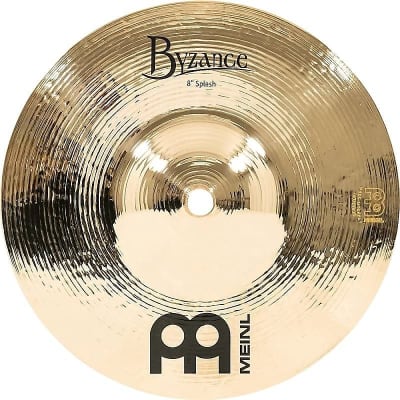 Meinl Byzance Brilliant B8S-B 8" Splash Cymbal (w/ Video Demo) image 1