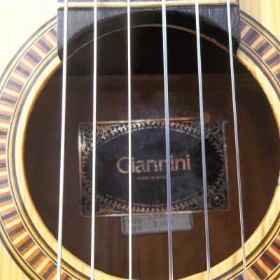 Giannini Brazilian Classical Guitar 7/8 scale AWN 21 1978 image 3