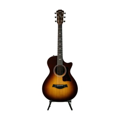 Taylor 412ce-R 12-Fret LTD V-Class Grand Concert Acoustic Guitar, Sunburst Top, 1206032063 for sale