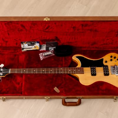 2018 Gibson RD Artist Bass Limited Run Antique Natural, Near-Mint w/ Case & Tags image 16