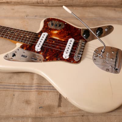 Fender Jaguar 1962 - White - Refin image 11