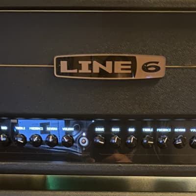 Line 6 DT50 50-Watt Tube/Digital Modeling Guitar Amp Head 2010 - 2016 - Black image 2