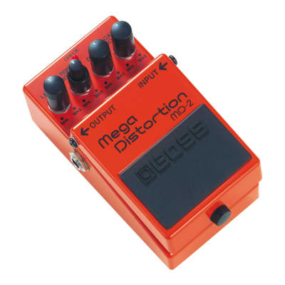 Boss MD-2 Mega Distortion Battery and Adapter Powered Tone Control Pedal image 5