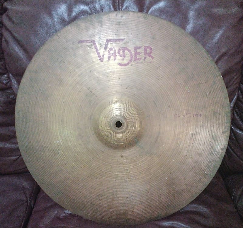 Vader 20" Crash/Ride Cymbal 1970's1980's 1900 Grams Reverb
