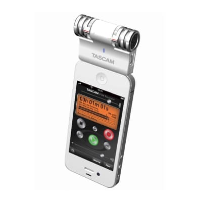Tascam iM2W White Stereo Microphone for 30 Pin IOS image 5