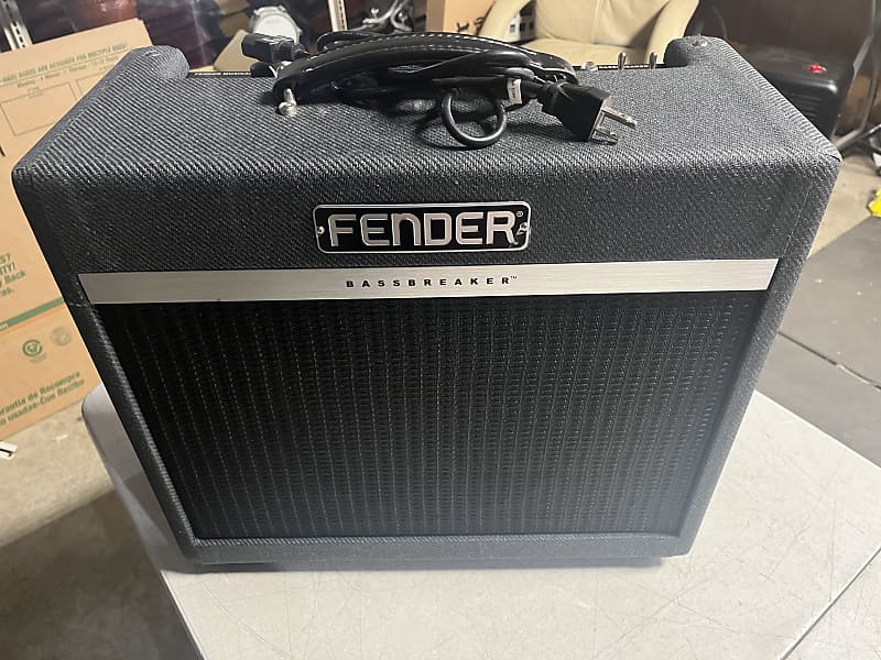 Fender Bassbreaker 15W 1x12 Tube Guitar Combo Amp, u fix it, Reverb
