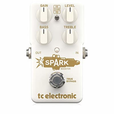 TC Electronic SPARK BOOSTER Awesome Booster Pedal with Gain Control and Active EQ for sale