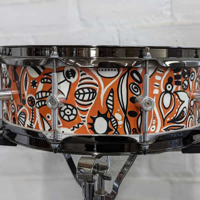 651 Drums 5x14" Local Artist Series Maple Snare Drum image 5