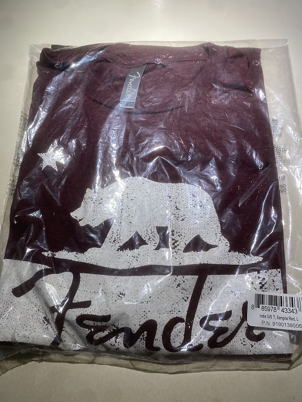 Fender Fender T-shirt Tee Shirt | Reverb