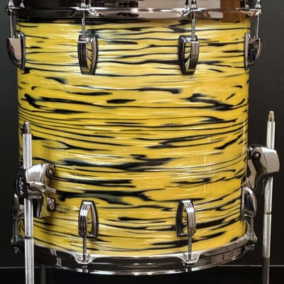 Ludwig 18/12/14" Classic Maple "Jazzette" Outfit Drum Set - Lemon Oyster Pearl image 16